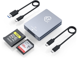 Leitor de Cartão USB C CFexpress Tipo B de Alta Velocidade AQUAFORGE