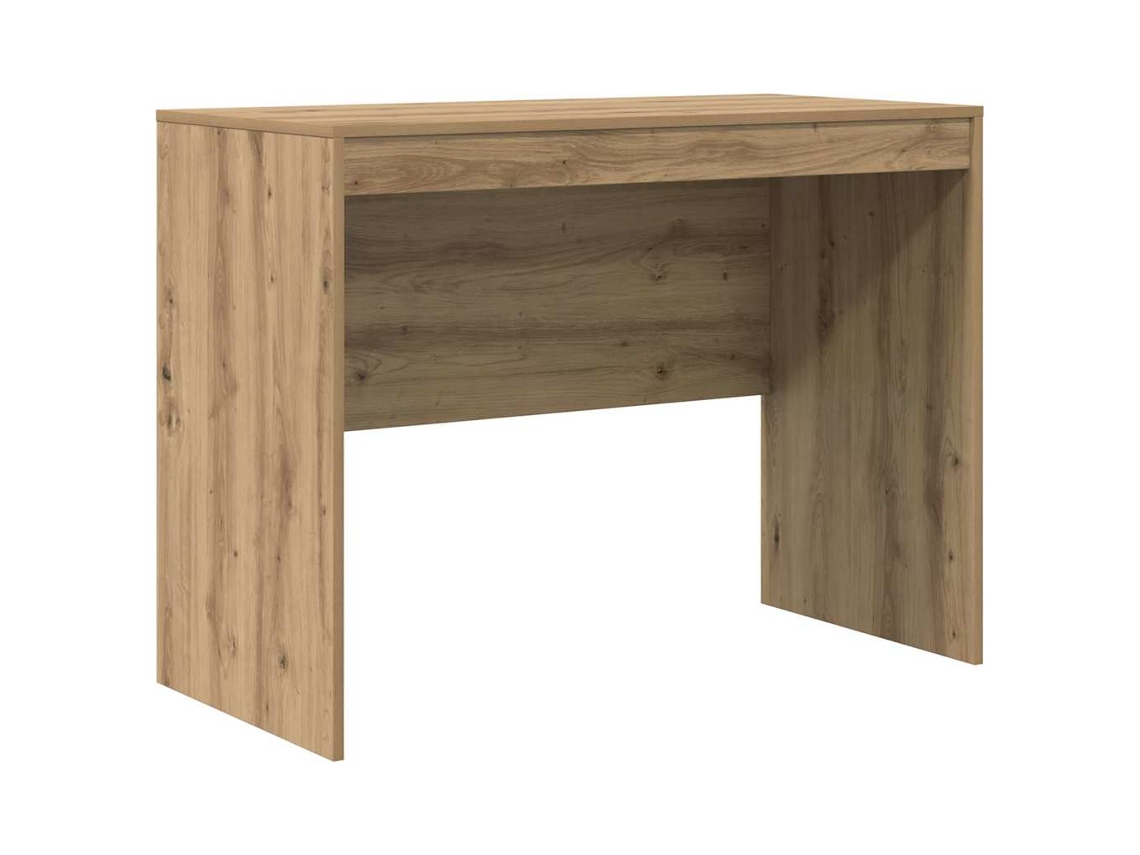 Conjunto 1 Mesa Compacta Vidaxl Castanho Derivados De Madeira (100 X 50 X 76 Cm)