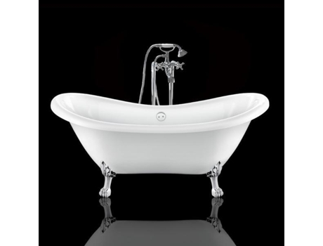 Banhista Com Pés Darlington 175 Cm Pés Leão Cromados ROGIER & MOTHES
