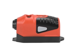 Yuru nível laser ABS 90 graus vertical infravermelho portátil ferramenta de marcação com linha cruzada 650mm laranja com S/MARCA