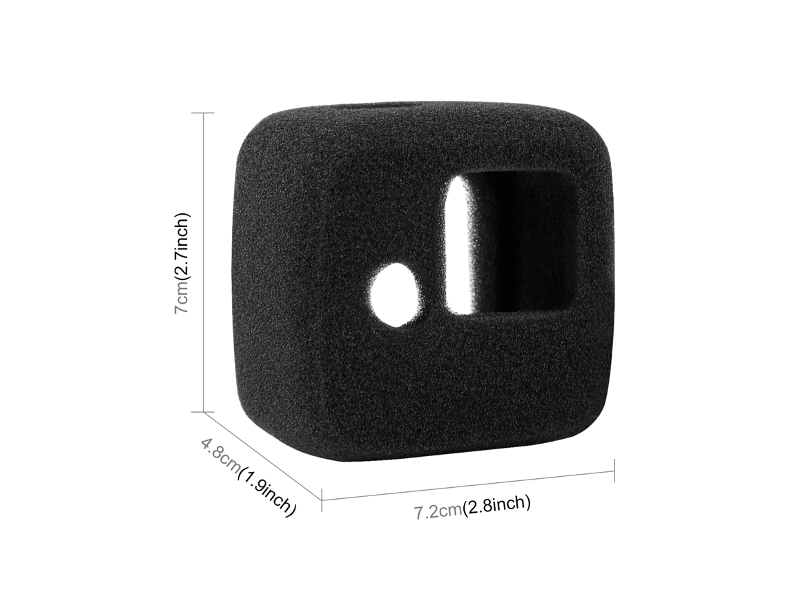 Marco Protector Para Gopro Hero 11 Black Mini, Capa Antichoque Com Espuma Redutora De Ruído, Acessório De Proteção
