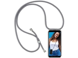 Capa Xiaomi Redmi Note 4 HONGWE. Com cordão Cinzento