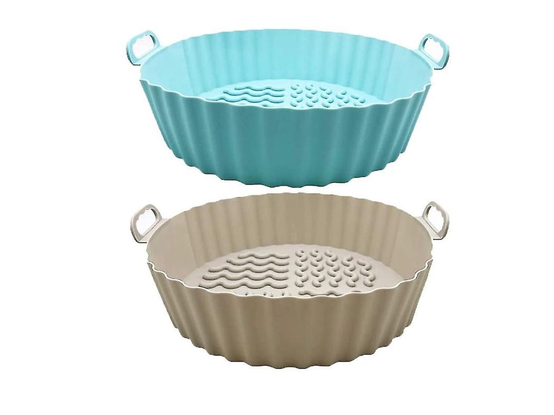 Recheio De Friteira De Silicone Reutilizável Para Cozinha - 2 Unidades