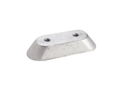 Ânodo de Placa Externa de Alumínio 2-150Hp Prateadotecnoseal