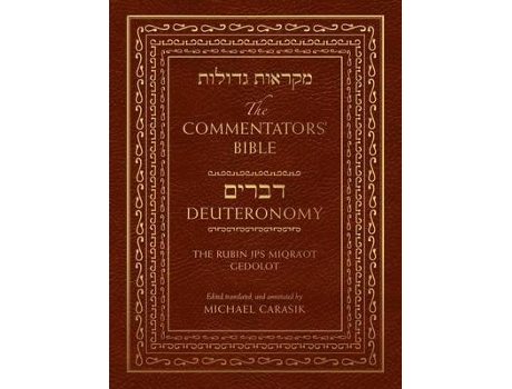 Livro the commentators' bible: deuteronomy de edited by michael carasik (inglês)