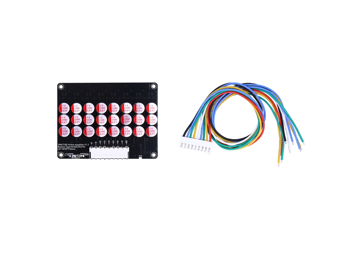 Equalizador Ativo Baterias Lítio Ncm Lfp Lto8s Balancer Transferência Energia 1.8-4.2v 5.5a