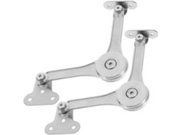 Conjunto De 2 Dobradiças Suporte Para Porta Armário/guarda-roupa Com