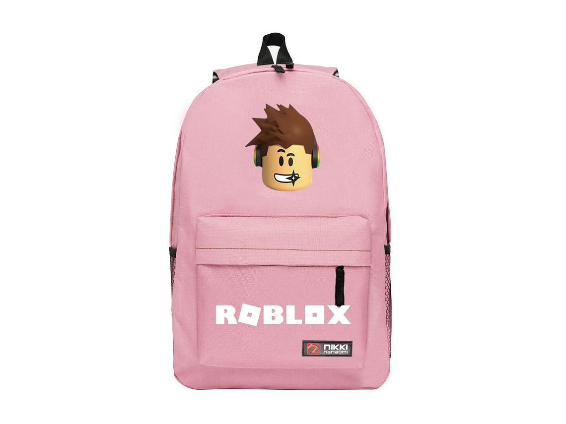 Mochila Escolar, Estilo Gamer, Laptop, Rosa, Aulas