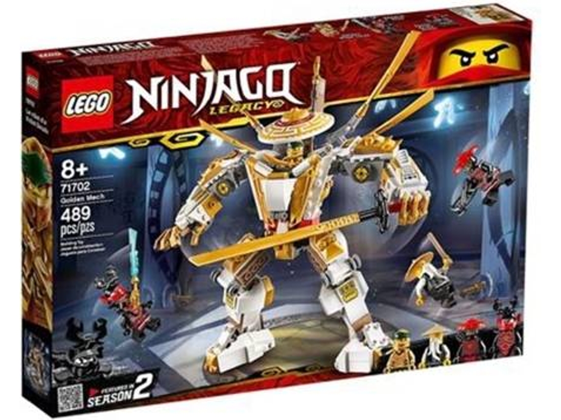 LEGO Ninjago: Robô Dourado - 71702 (Idade mínima: 8 - 489 Peças)