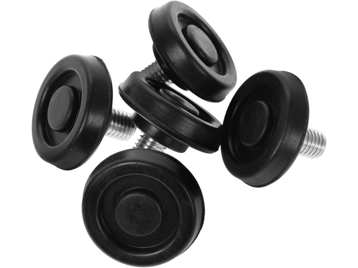 Niveladores De Pernas Cadeira Cabilock Resistentes, Em Plástico E Metal, Conjunto De 5 Peças Para Cadeiras Salão Beleza