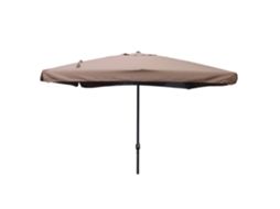 Palerme Guarda-sol  Castanho  Quadrado 2,95 X 2,95 M
