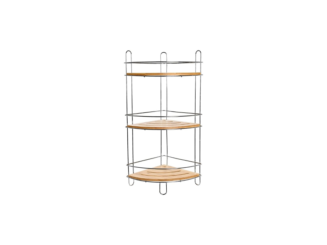 Estante DKD HOME DECOR (Bege - Bambu - 19.50 x 19.50 x 47 cm)