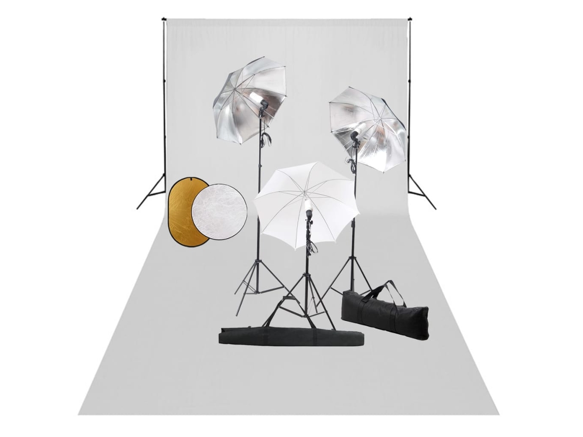 Studio Kit, Studio Kits Vidaxl Branco Alumínio (600 X 300 Cm)
