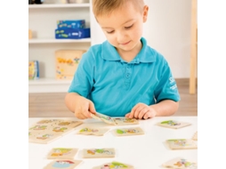 Quebra Cabeça Beleduc Cognito Brinquedo Educativo Para O Raciocínio Lógico