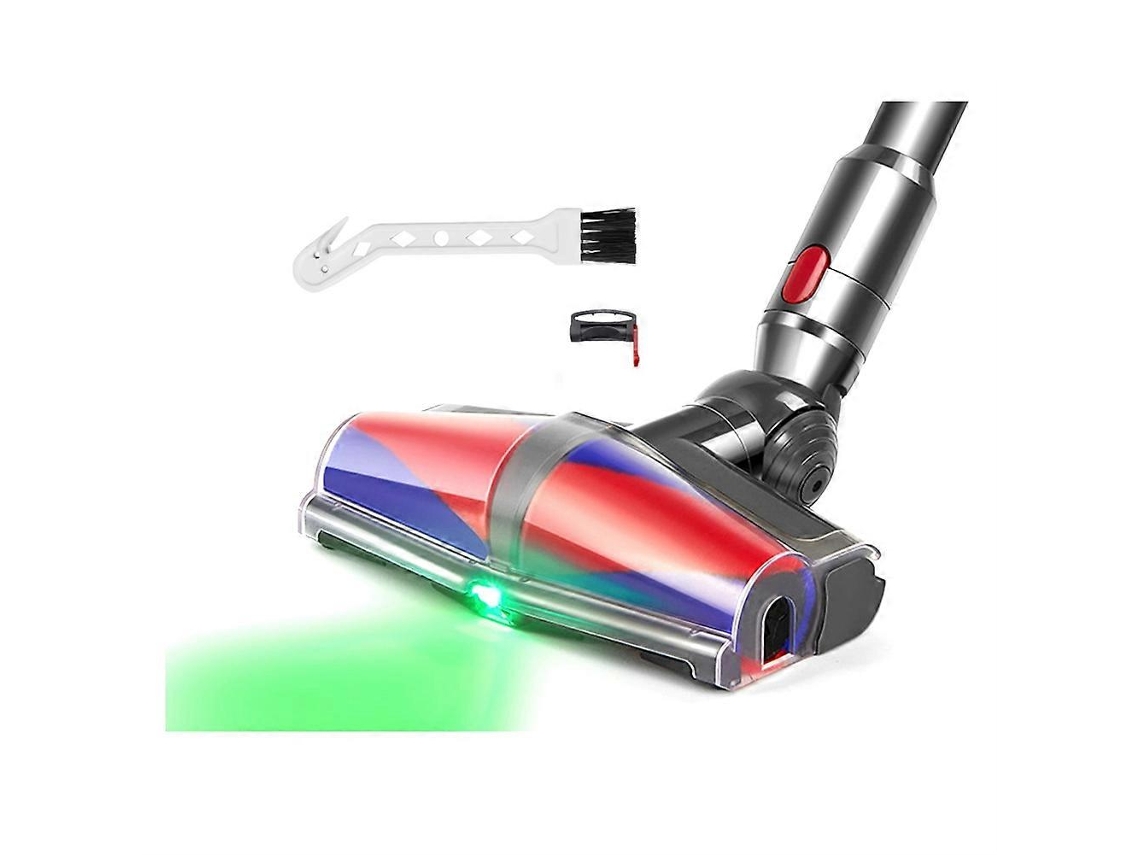 Cabeça De Limpeza Com Rolo Macio De Led Compatível Com Aspiradores De Pó V15, V11, V10, V8 E V7, Iluminando Poeira E Detritos Escondidos._ptg