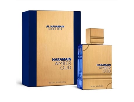 Perfume Clássico Haramain Para Homens E Mulheres Com Fragrância Duradoura (azul 60 Ml)