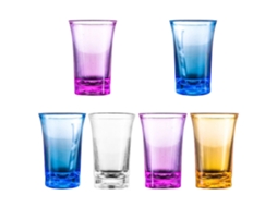 Copos De Shot Base Pesada Para Whisky/bar (35ml)