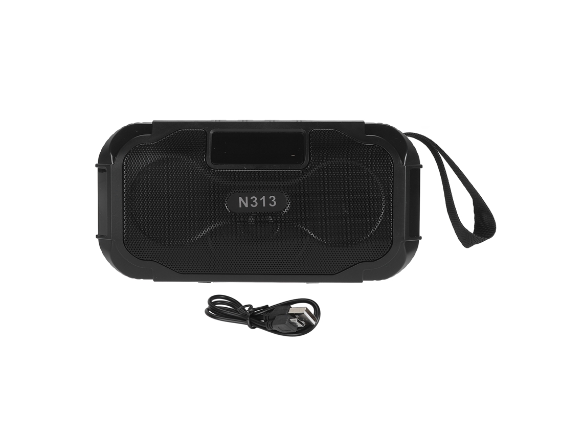Caixa de Som Bluetooth EOOCOO (carregamento Solar, Rádio Fm com Antena Dupla)