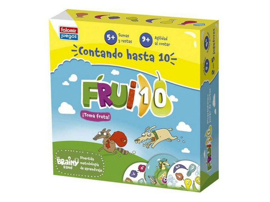 Jogo de Tabuleiro FALOMIR fruit 10 (Idade Mínima Recomendada: 5 anos)