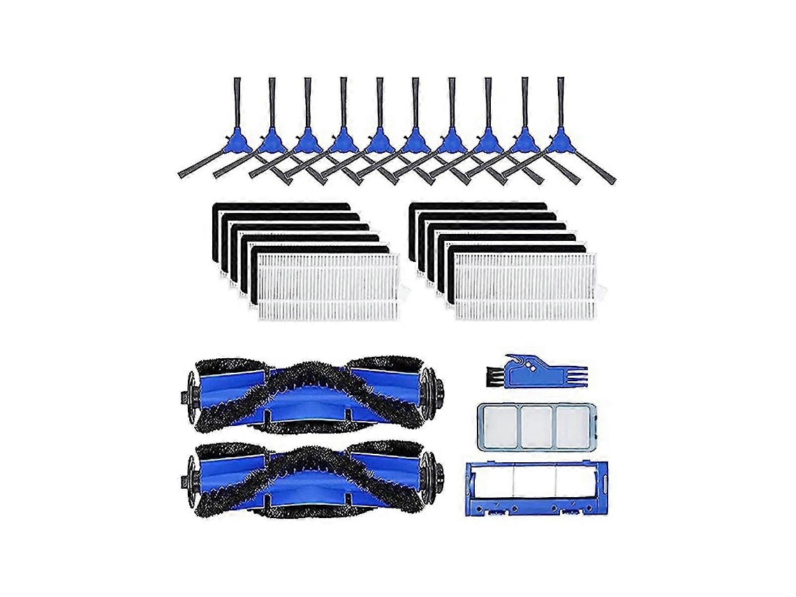 Adequado Para Acessórios De Varredor, Escova Lateral 11s, Filtro De Efeito Inicial Robovac 30, Capa De Escova Principal R