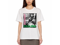 The Clash London Calling T-shirt White Unisex Adults Size:l