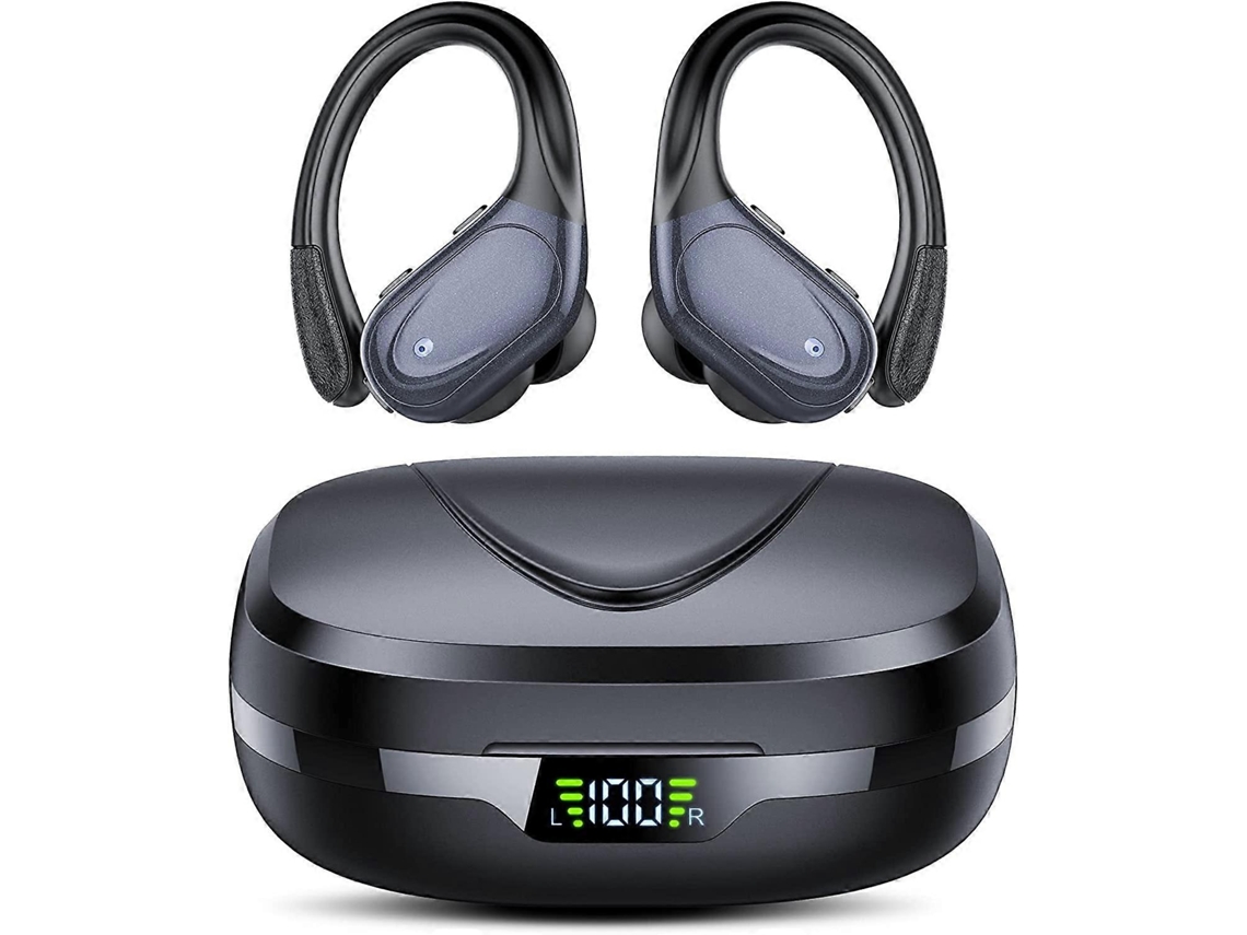 Fones De Ouvido Esportivos Sem Fio Tiksounds Bluetooth 52 Com Tela Led, 10 Horas De Duração, À Prova Dágua, Com Microfone Ly Ebike