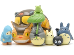 Figuras EASTVAPS Hayao Miyazaki (6 Peças)
