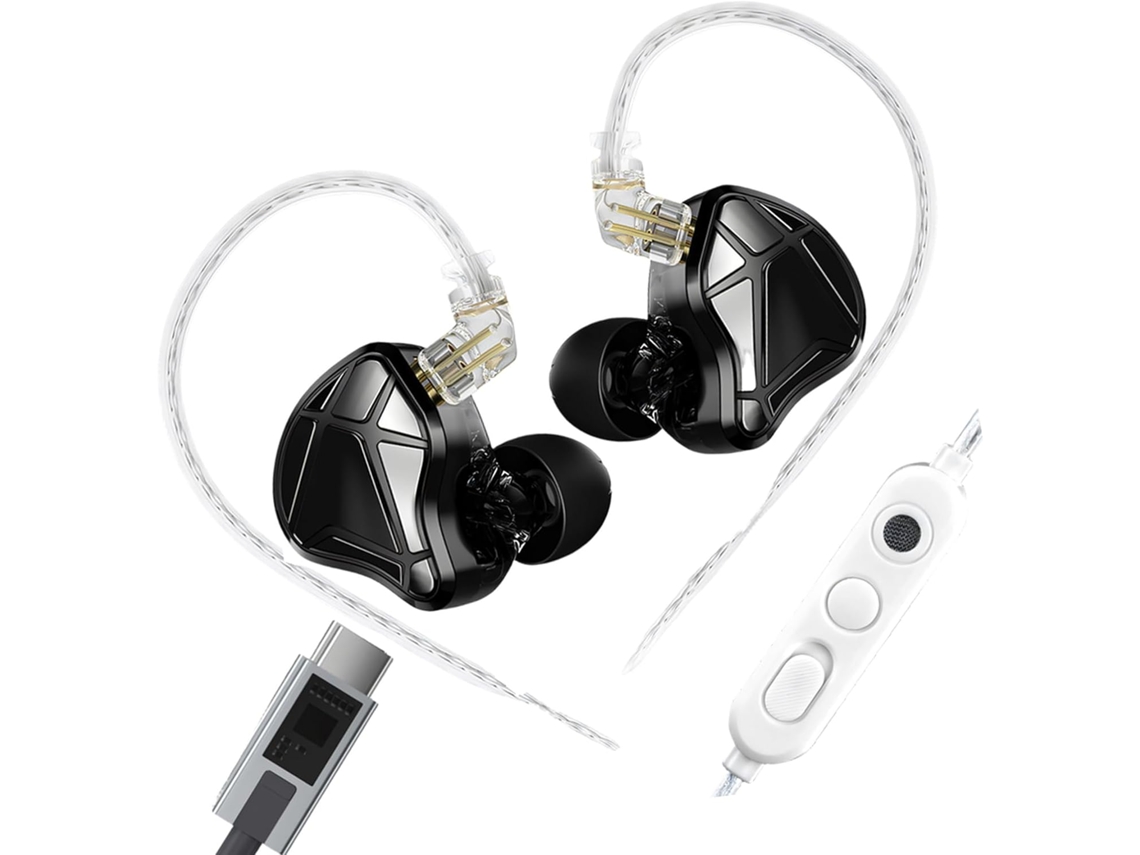 Fones De Ouvido Para Jogos Com Em Metal, Graves Potentes E Design