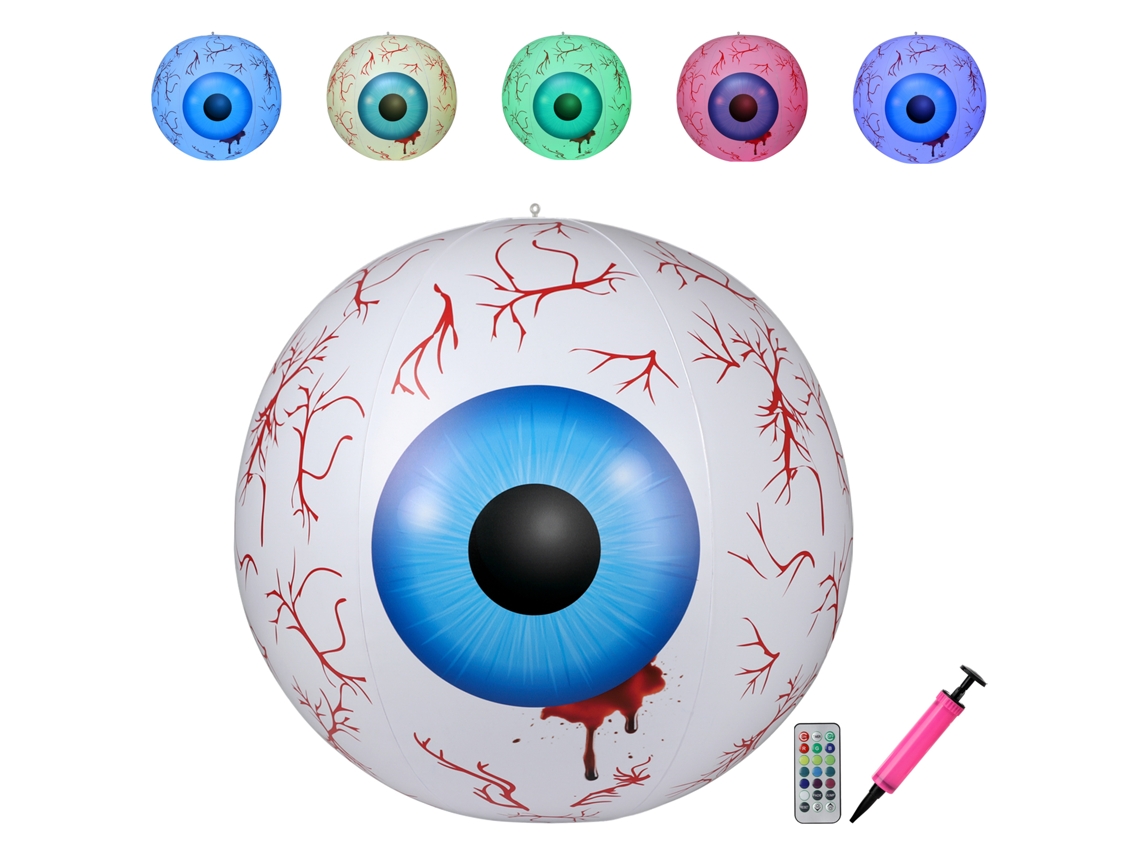Olhos De Halloween 2 Por Pacote Com Bomba De Ar