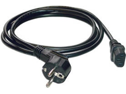 Cabo de Alimentação MCL MC901-3M 3m Preto