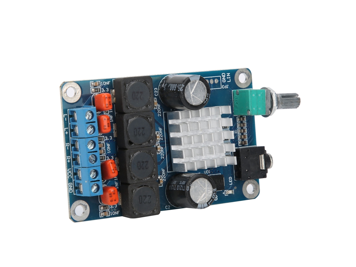 Laxiscreed Módulo Amplificador Digital Tda3116d2 De Alta Potência E Duas Vias Para Áudio