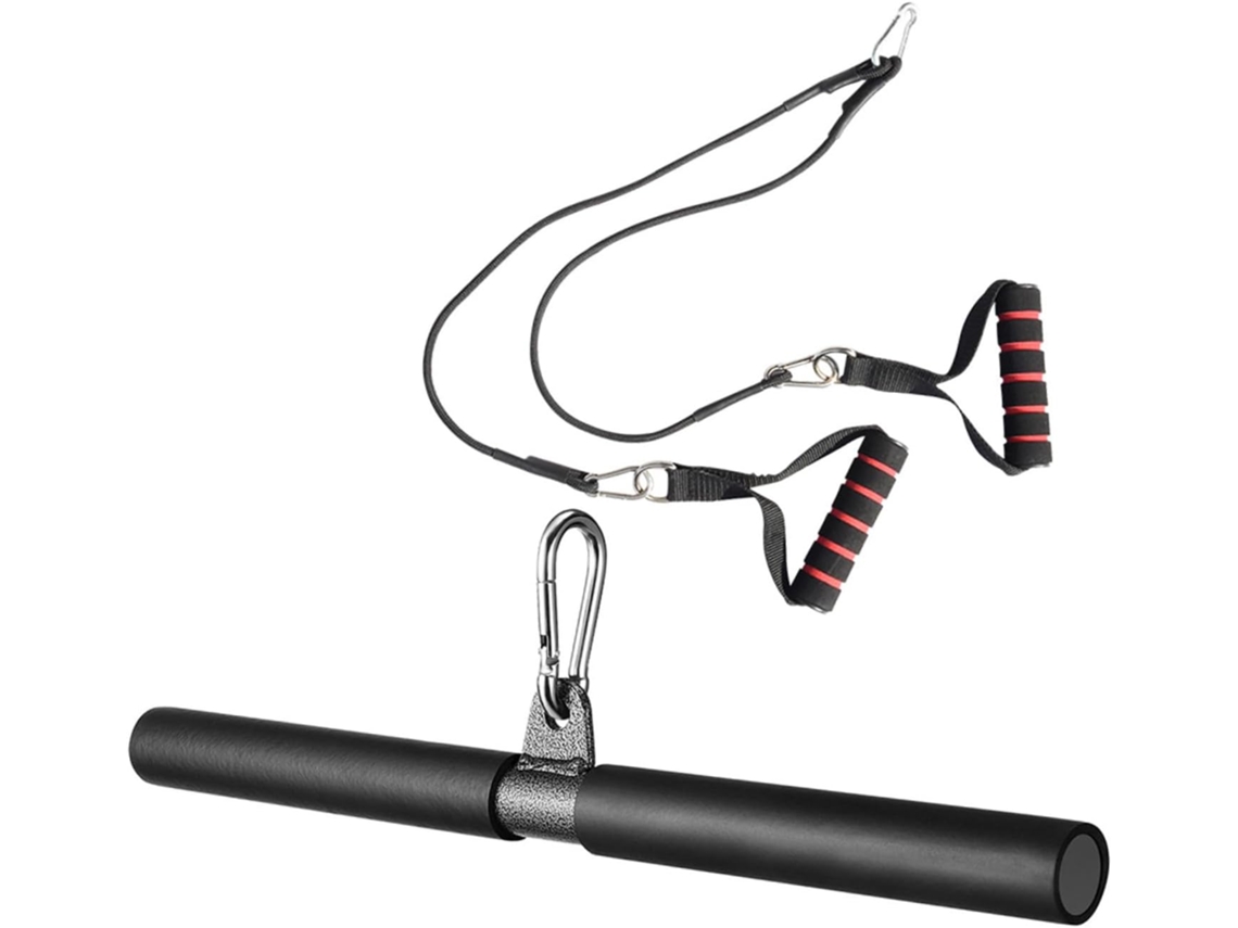 Conjunto De 2 Cordas Exercícios Para Bíceps E Peito Em Aço Nylon,