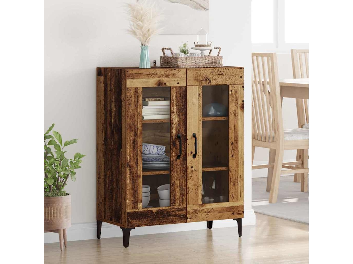 Vidaxl Buffet Madeira Antiga 69,5 X 34 X 90 Cm