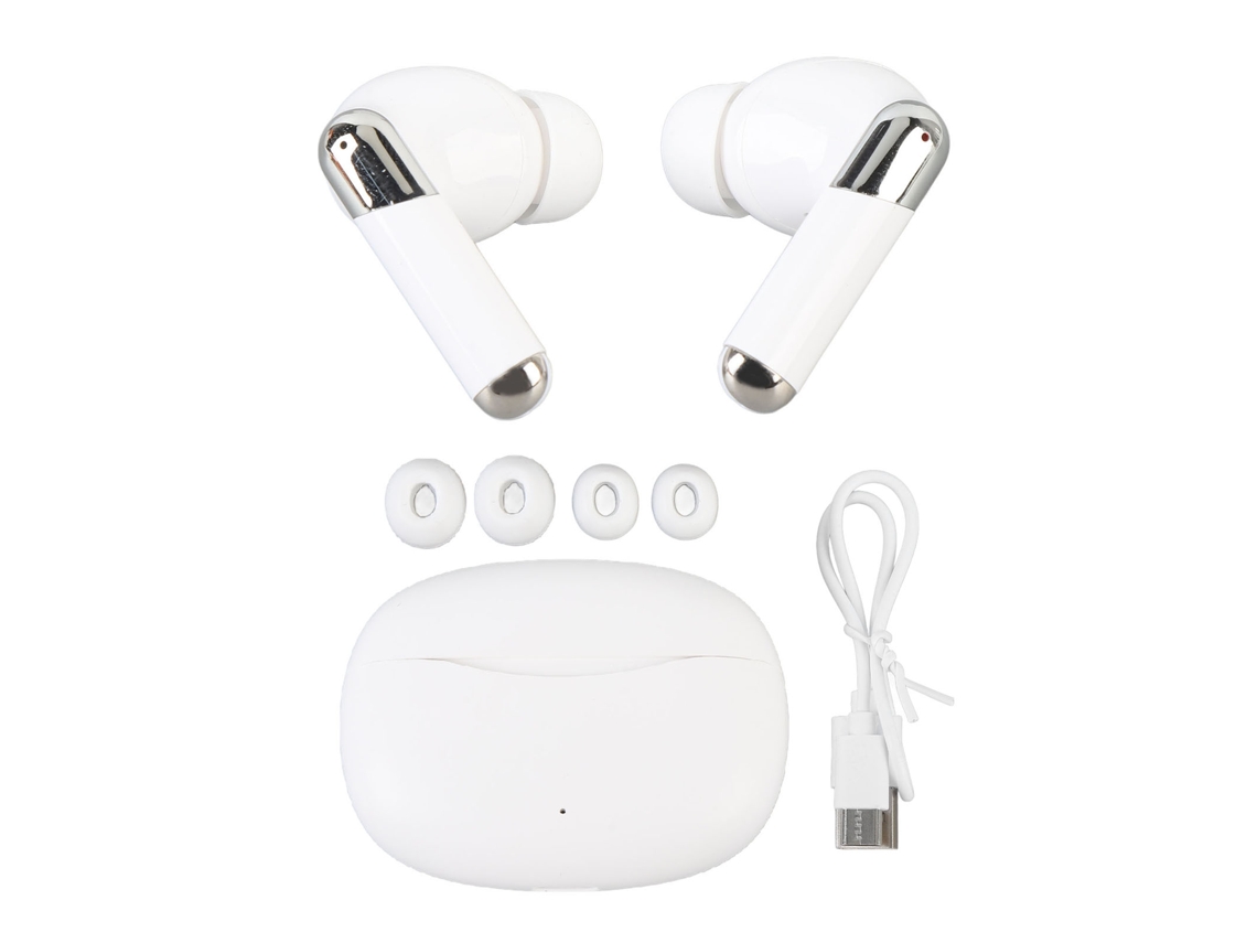 Fone De Ouvido Tradutor De Idiomas Com 144 Línguas Tradução Em Tempo Real Bluetooth 5.4 Branco