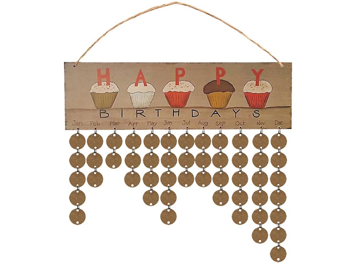 1pcs Calendário Diy Para Casa Allinless