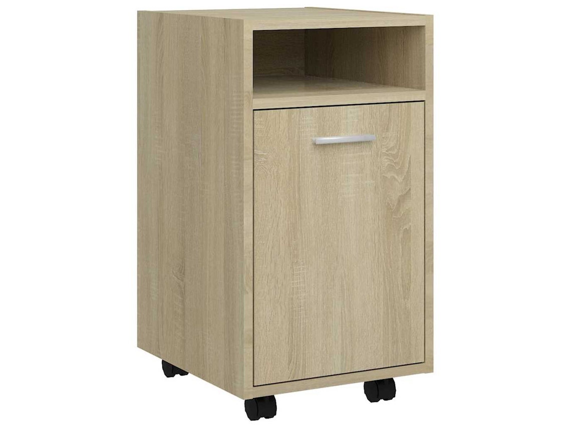 Side Cabinet, Side Cabinets Vidaxl Marrom Madeira Processada (n/a)