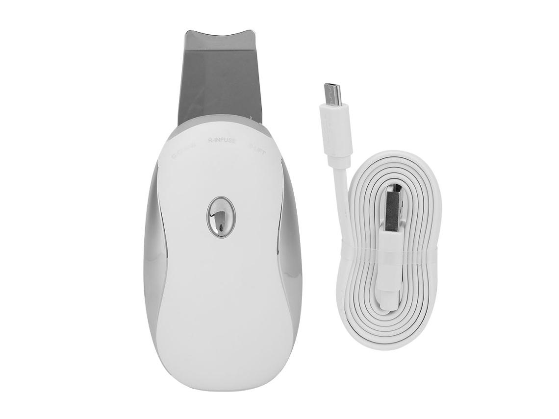 Massageador Facial Led Importação Iônica Ultrassônica Melhoria Da Pele