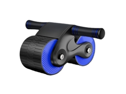 Roda Abdominal Antiderrapante Com Rebote Automático, Equipamento De Treinamento Fitness Ab Roller, Azul E Cinza SUNNY SPACES