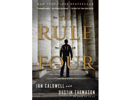 Livro the rule of four de ian caldwell,dustin thomason (inglês)