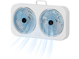Ventilador De Mesa Umidificador – Portátil Circulação Ar Com Névoa