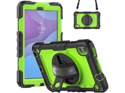 Capa Híbrida De Silicone Para Tablet Lenovo Tab M8 Hd 2020/2019 E Lenovo Tab M8 De 4ª Geração Com Alça De Ombro.