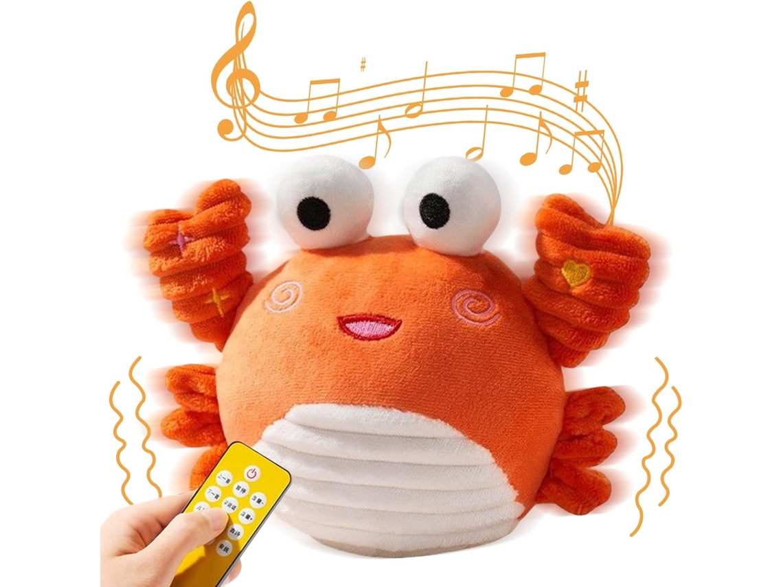 Caranguejo De Brinquedo Brinquedo Sensorial Educativo E Interativo | Caranguejo Sensorial Com Movi Vayotoy