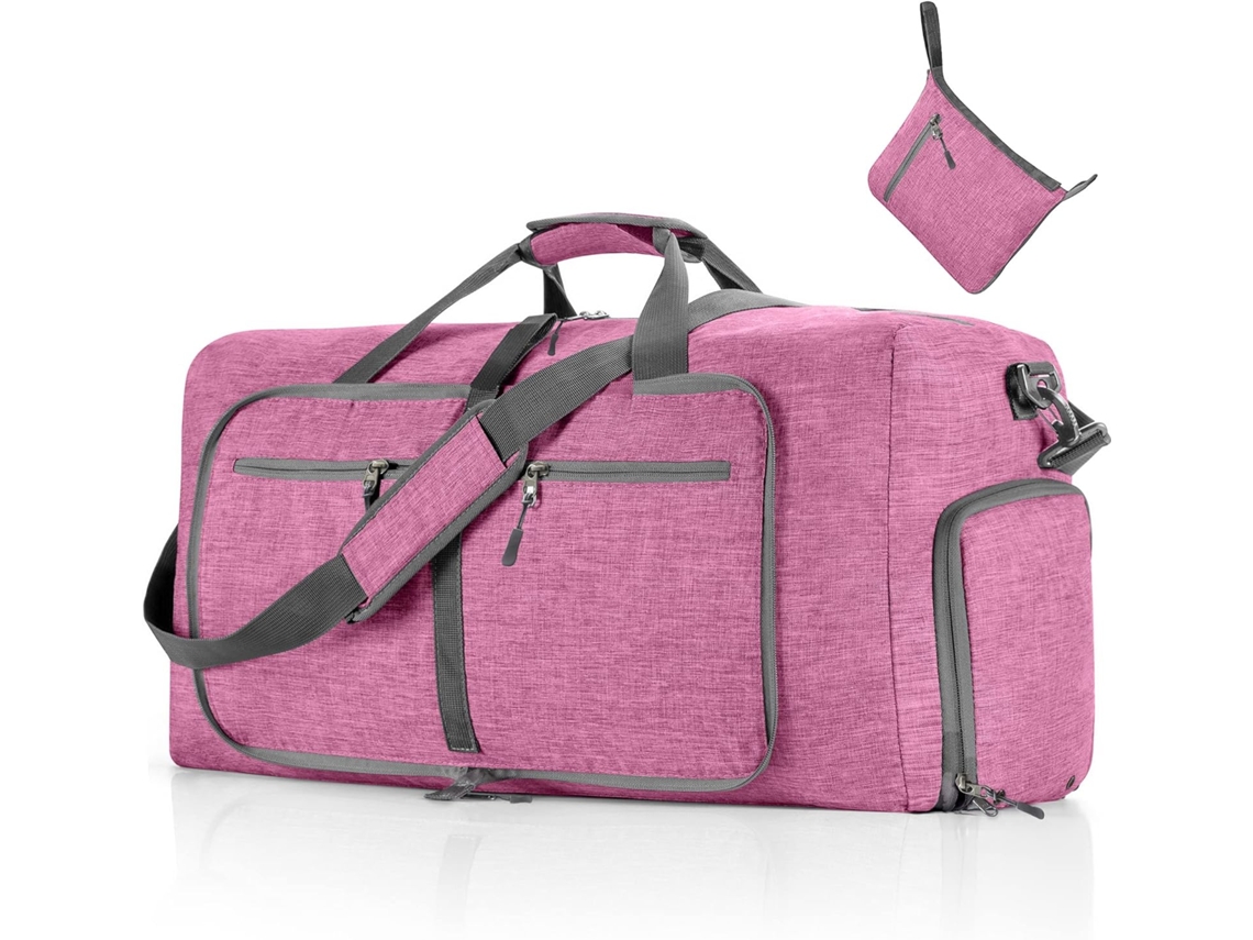 Conjunto de 2 Malas de Viagem AQUAFORGE 40x20x25cm Dobráveis, Impermeáveis, Leves, para Fins de Semana