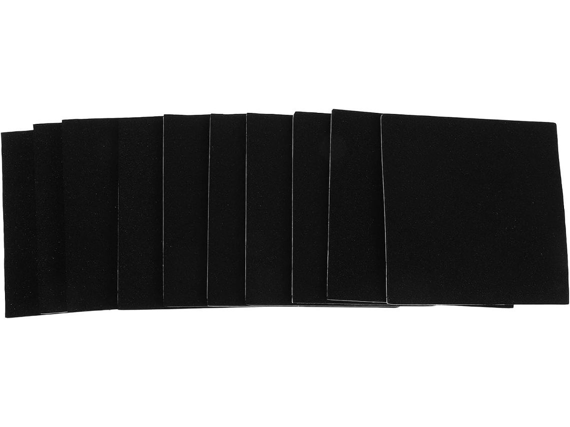 Conjunto De 10 Peças Almofadas Quadradas Espuma Neoprene Com Absorção