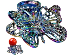 Suporte De Metal Para Bolas Cristal Housoutil, Base Decorativa Para Pequenas Esferas, Pedestal Para Exibição Em Mesa E