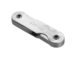Ferramenta De Medição De Raio De Fio Aço Inoxidável Externo Interno Côncavo Convexo (r7-14.5mm)