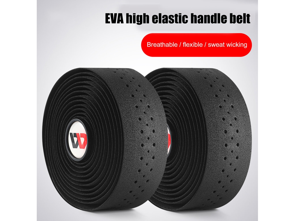 West Biking Fita Guidão Bicicleta Eva Alta Elasticidade Absorção Impacto Confortável Antiderrapante Resistente Desgaste Mtb