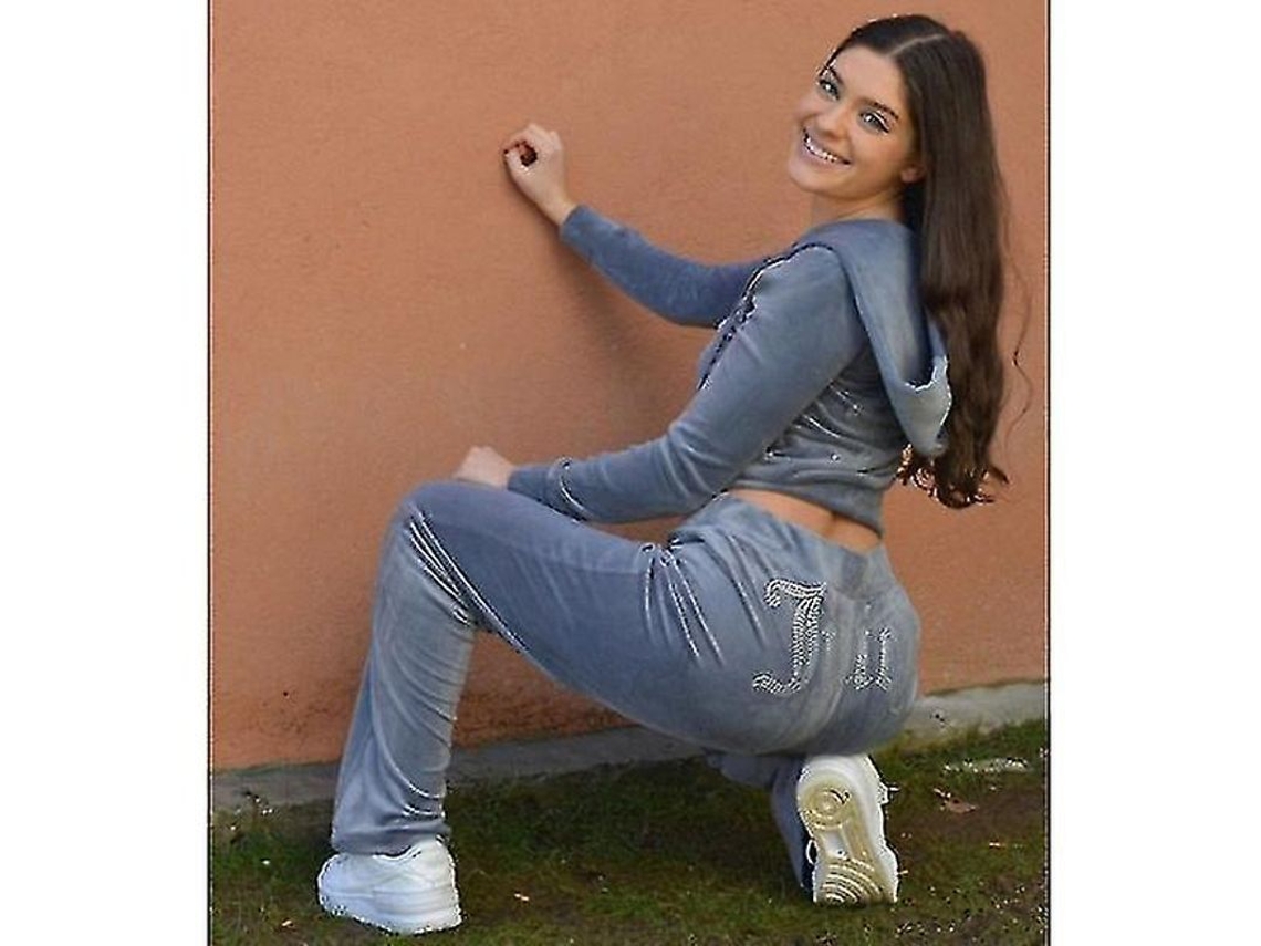 2026 conjunto de Moda Casual para Mujer Velvet Juicy Couture Nuevo Diseño Confortable
