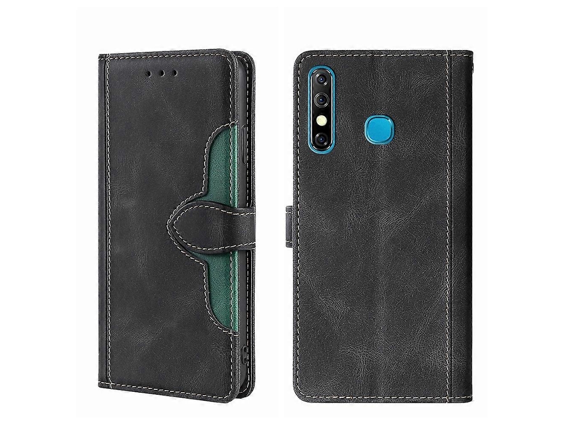 Capa De Celular Em Couro Com Fecho Magnético E Toque Suave Para Infinix Hot 8 / Hot 8 Lite X650 X650b