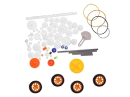 Kit De Engrenagens Plásticas Com 78 Peças